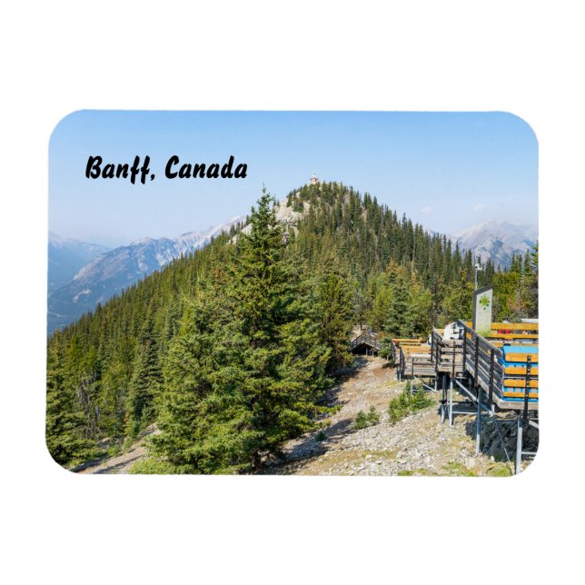 Ímã Cimeira da Montanha Sulfur em Banff (Horizontal)