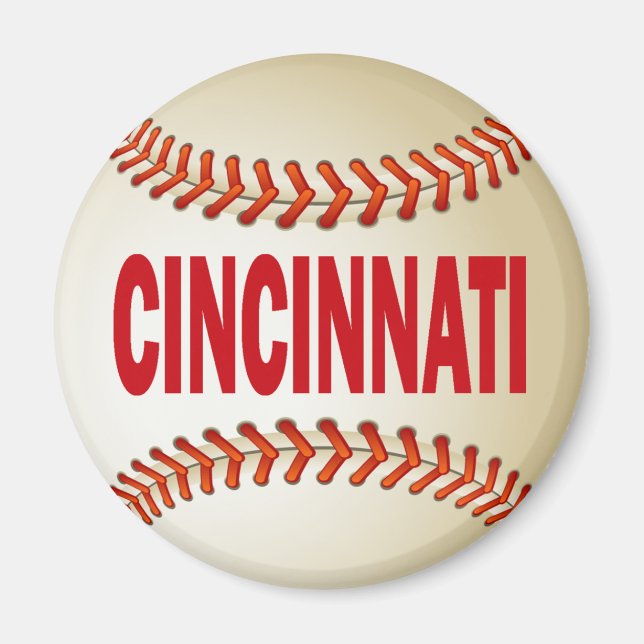 IMÃ CINCINNATI BASEBALL (Frente)
