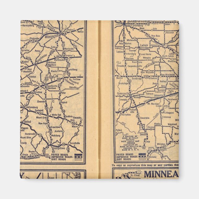 Imã Cincinnati, Detroit, Indianápolis (Frente)