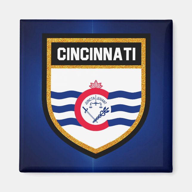 Imã Cincinnati Flag (Frente)