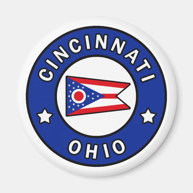 Imã Cincinnati Ohio (Frente)
