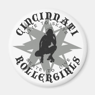 Imã Cincinnati Rollergirls Magnet