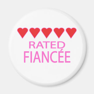 Imã Cinco Corações da Fiancée