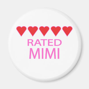 Imã Cinco Corações Mimi