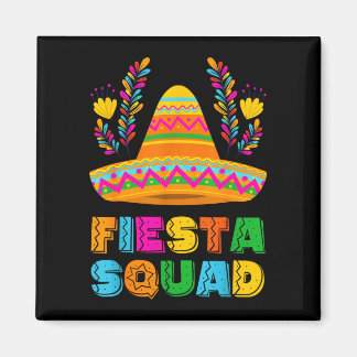 Imã Cinco de maio esquadrão da festa familiar grupo co