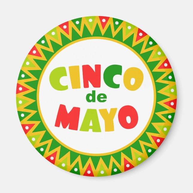 Imã Cinco de Mayo (Frente)