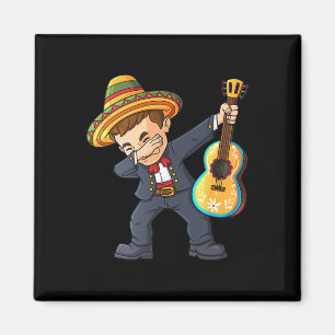 Imã Cinco de Mayo Dabbing Mariachi Mexicano Boys Kids