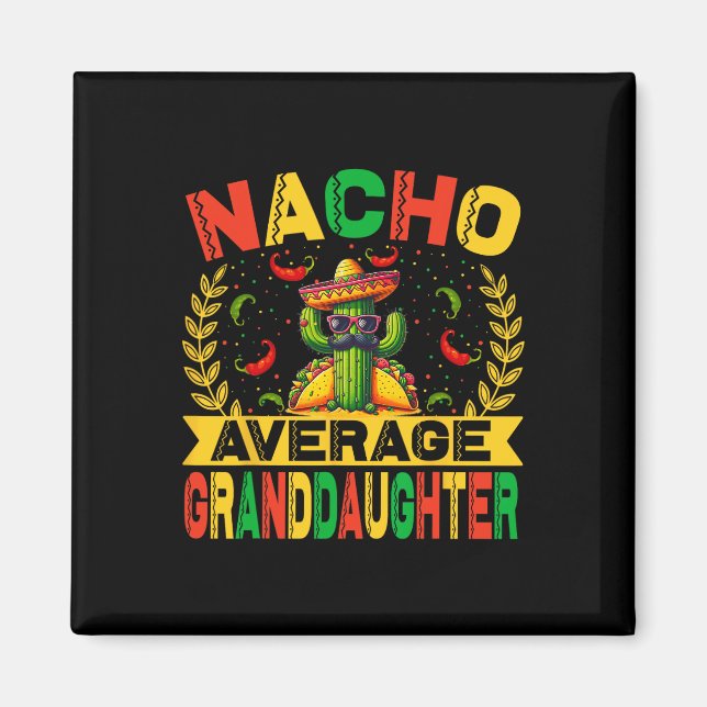 Imã Cinco De Mayo Divertida Nacho Neta Média Neta Eu (Frente)