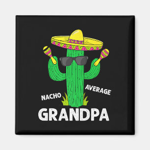 Imã Cinco De Mayo Divertido Nacho Avô Médio Sombrero