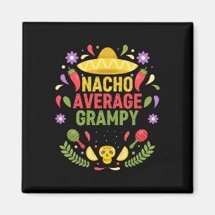 Imã Cinco De Mayo Engraçado Nacho Grampy Médio