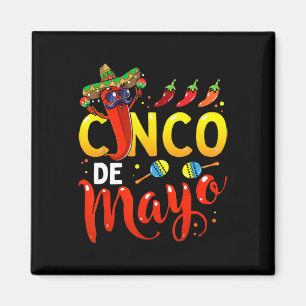Imã Cinco De Mayo Para Homens Mulheres Crianças Festa