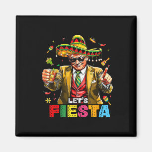 Imã Cinco De Mayo Trump Taco Engraçado Mexicano Trump 