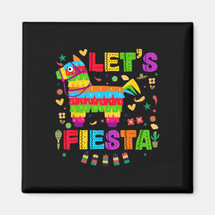 Imã Cinco De Mayo Vamos Festa Mulheres Meninos Mexican