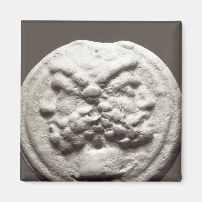 Imã Cinco moedas representando Janus, Júpiter (Frente)