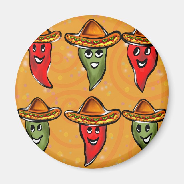 Imã Cinco pimentos Mayo (Frente)
