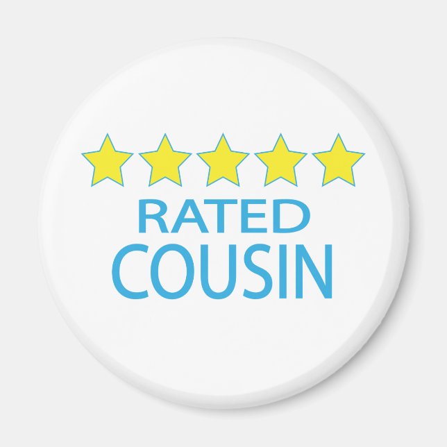 Imã Cinco Primos Estrelas (Frente)