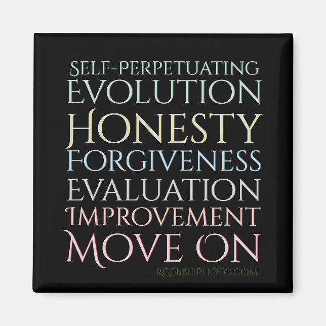 Imã Cinco teclas de evolução autoexecutável (Frente)