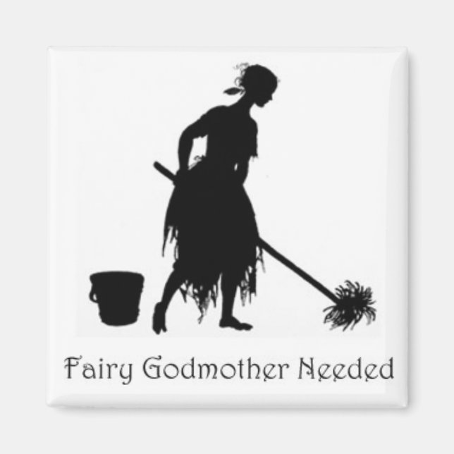 Imã Cinderella Fairy Godmmmmama Necessita De Mutilaçõe (Frente)