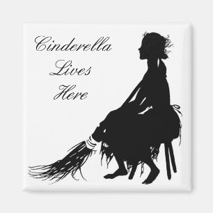 Imã Cinderella vive aqui ímã