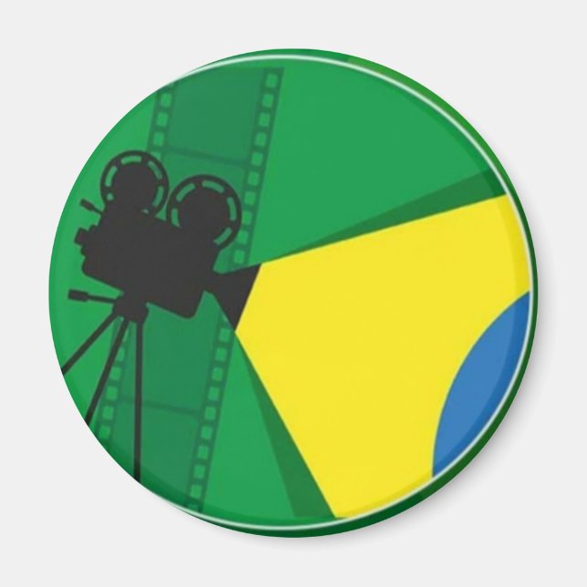 Imã Cinema Brasileiro 🇧🇷 (Frente)