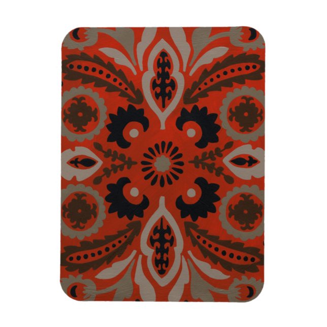 Ímã Cinnabar Suzani II (Vertical)