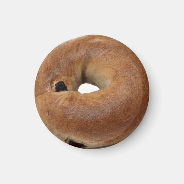 Imã Cinnamon Raisin Bagel Magnet (Frente)
