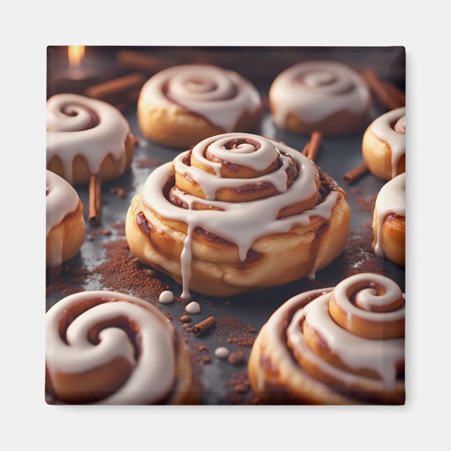 Imã Cinnamon Rolls (Frente)