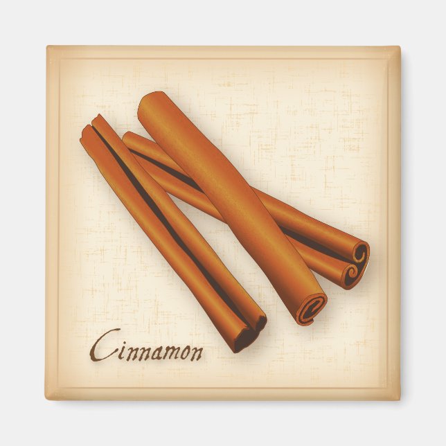 Imã Cinnamon Spice Magnet (Frente)