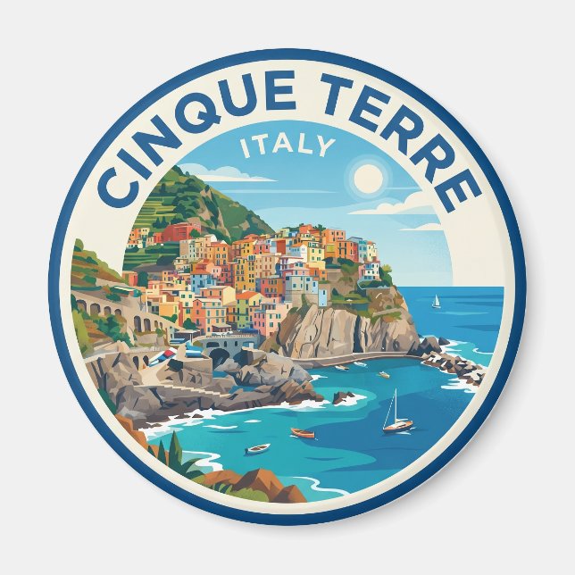 Imã Cinque Terre Itália (Frente)