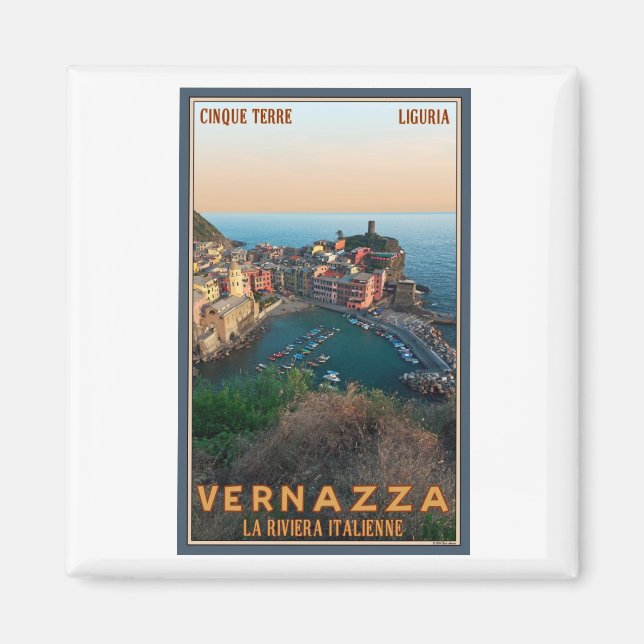 Imã Cinque Terre - Vernazza (Frente)