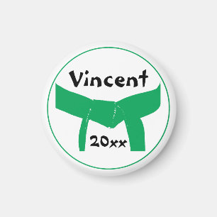 Imã Cinto verde das artes marciais
