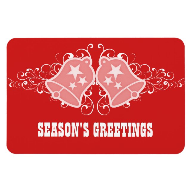 Ímã Cintos de Férias e Reboques Magnetos Premium, Verm (Horizontal)