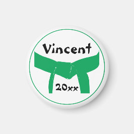 Imã Cinturão Verde de Artes Marciais