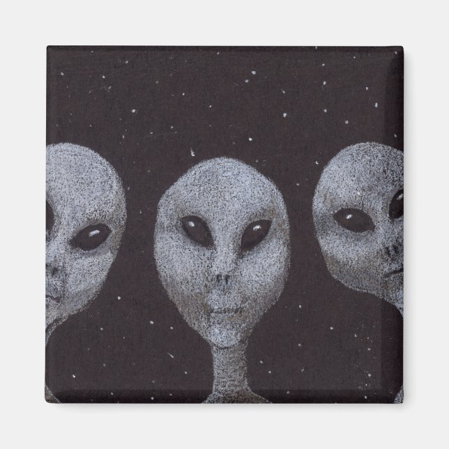 Imã Cinza alienígena (Frente)