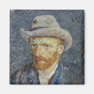 Imã Cinza Autoretrato Van Gogh Sentiu Ódio Na Pintura