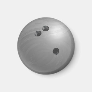 Imã Cinza Bola de boliche