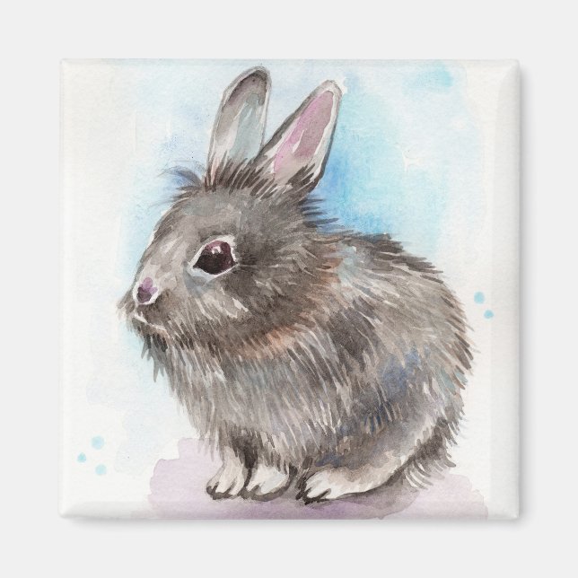 Imã Cinza Bunny (Frente)