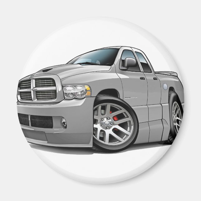 Imã Cinza Dodge SRT10 Ram Dualcab (Frente)
