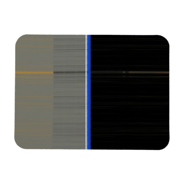 Ímã Cinza e preto (Horizontal)