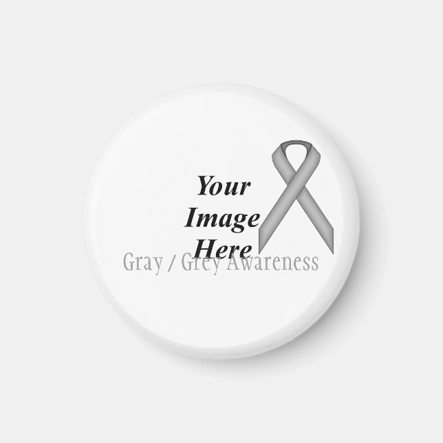 Imã Cinza/Faixa de Cinza padrão por Kenneth Yoncich (Frente)