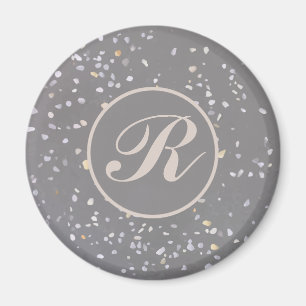 Imã Cinza Terrazzo Stone