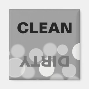 Imã Cinzas e máquinas de lavar loiça brancas e limpas