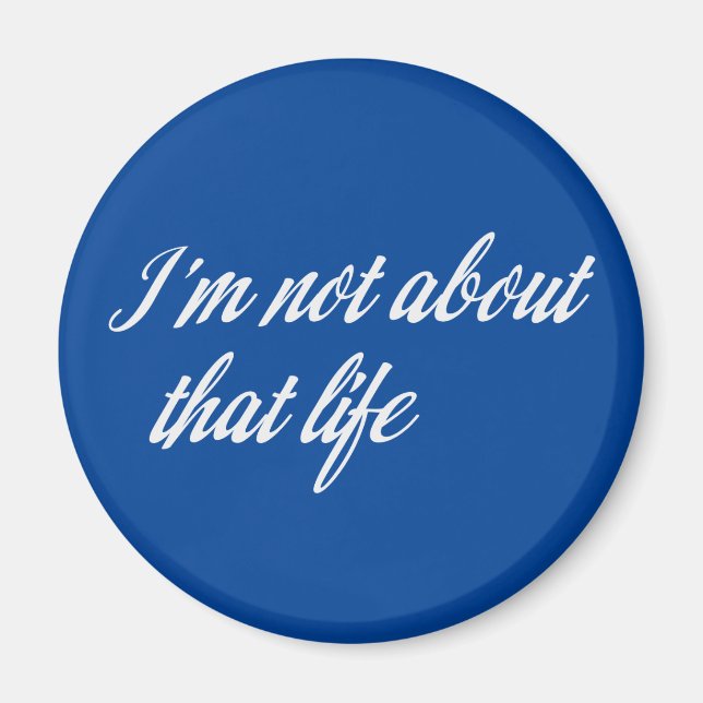 Imã Cinzas Não sou sobre essa vida (Frente)