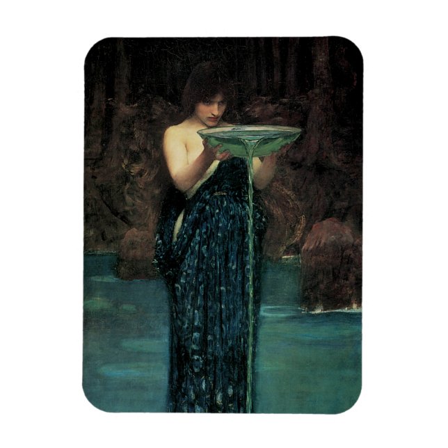 Ímã Circe Invidiosa de John William Waterhouse (Vertical)
