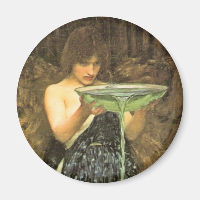Imã Circe Invidiosa por John William Waterhouse (Frente)