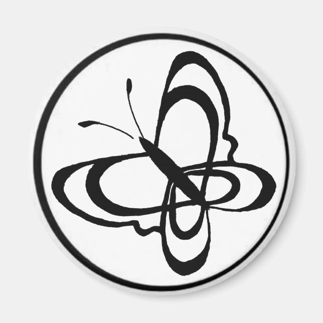 Imã circo, borboleta 1 (Frente)