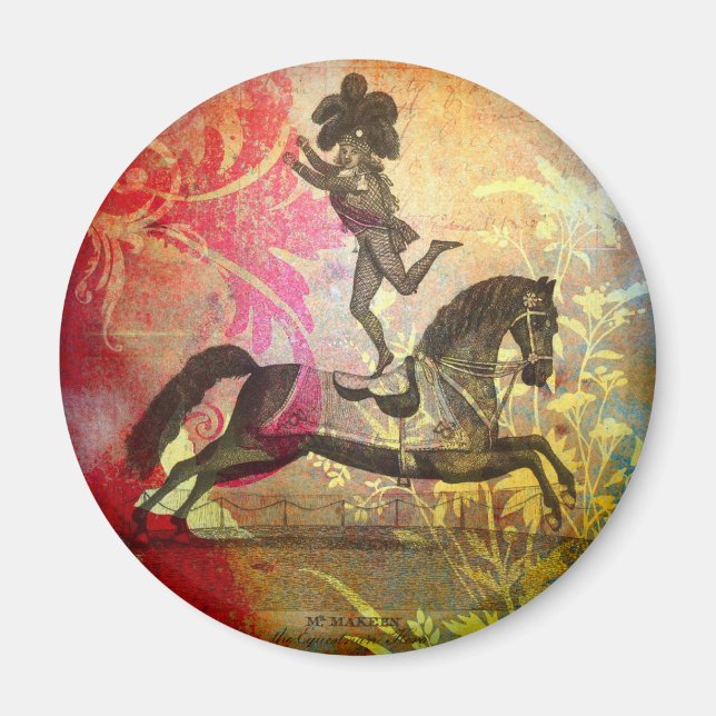 Imã Circo Vintage (Frente)