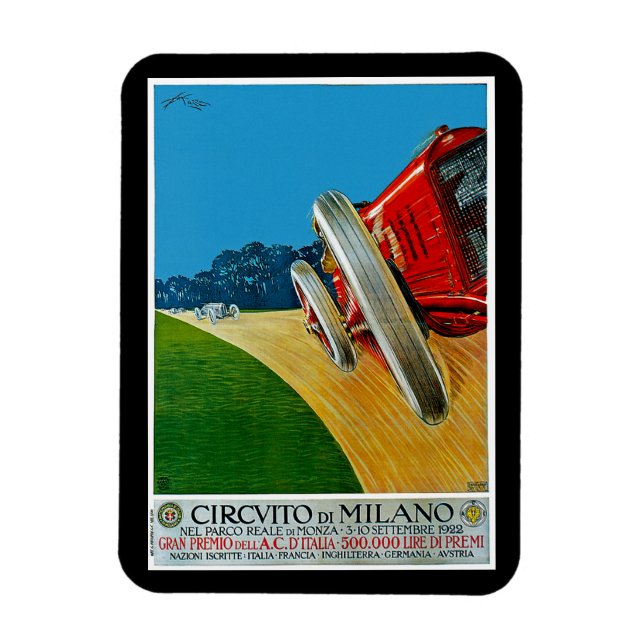 Ímã Circuito Di Milano (Vertical)