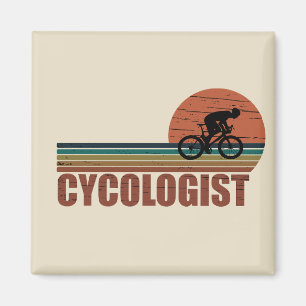 Imã Circuito engraçado de ciclismo do Cycologist MTB