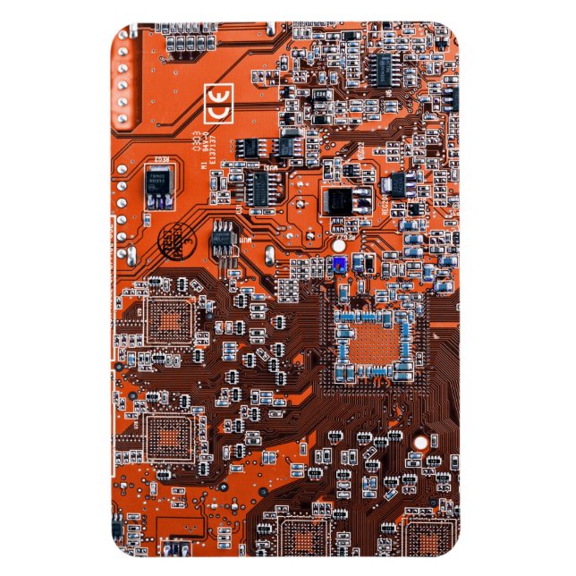 Ímã Circuito Impresso Conjunto PCB Circuito Laranja Co (Vertical)